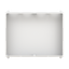 TG405GB Wall-mounting cabinet, Field width: 4, Rows: 5, 800 mm x 1050 mm x 225 mm, Grounded (Class I), IP30 thumbnail 2