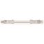pre-assembled interconnecting cable Eca Socket/plug white thumbnail 3