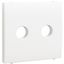 C.PLAT F/SCREW TERM LOUDSPEAKER SOCKET WHITE thumbnail 2