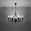 CHANDELIER MINERVA 7 BLACK E14 7X40W IP20 thumbnail 6