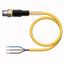 Actuator and Sensor Cable, PUR Connection Cable   RSC4T-2/TXY thumbnail 2