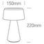 WHITE 3W WW RECHARGEABLE USB IP65 DIMMABLE thumbnail 3