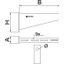 AW 80 21 FT Wall bracket with welded head plate B210mm thumbnail 2