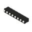 Printed circuit board terminals, 7.62 mm, Number of poles: 8, 90°, Solder pin length (l): 3.5 mm, black, PUSH IN with actuator, Clamping range, max. : 1.5 mm², Tube thumbnail 3