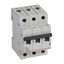 MCB RX³ 6000 - 3P - 400V~ - 32 A - B curve - prong/fork type supply busbars thumbnail 1