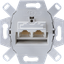 Cat. 6 / Class E data outlet for 2 terminals (separate) thumbnail 2