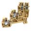 Three level terminal, 2.5mmý, beige, Type TLS.2, one side thumbnail 2