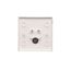 Single button for the switch with the "stairs" pictogram, (rocker), Simon 24, IP20, champagne matt thumbnail 2