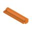 PCB plug-in connector, female plug, 5.08 mm, Number of poles: 18, 225°, Clamping yoke connection, Clamping range, max. : 4 mm², Box thumbnail 4