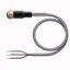 Actuator and Sensor Cable, PVC Connection Cable   RKC4T-5/TEG thumbnail 1