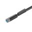 Power cable, One end without connector, M12, Number of poles : 5 (4 + PE), 3 m, Female socket, straight, Shielded: No, LED: No, Sheath material: PUR, Halogen: No thumbnail 1