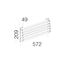 LAMELLARE SCHERMATURA FORUM M 29 RAL7021 thumbnail 2