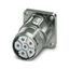 M23-5ES198AW600S - Device connector front mounting thumbnail 1