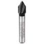 V-groove bit, 1/4", D1 9.5 mm, L 12.4 mm, G 45 mm, 90° thumbnail 1