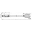 pre-assembled connecting cable Eca Socket/open-ended white thumbnail 7