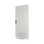 XLSD4R143 Section door, ventilated IP42, hinges right, HxW = 1400 x 300mm, grey thumbnail 3