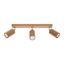 CEILING LAMP ZEKE 3 OAK GU10 3X40W IP20 thumbnail 2