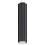 VERTICAL TUBE 30CM WITH AN ELEGANT BLACK LAMPSHADE FOR GU10 FROM THE KARBON FAMILY thumbnail 1