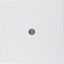 Centre plate for cable out., S.1/B.3/B.7, p. white, matt, plastic thumbnail 2