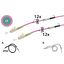 OpDAT VIK Universal cable 12xOM4, LC-LC, 50 m, one-sided pulling aid I thumbnail 1