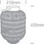 ANTIQUE ORIENTAL TABLE LAMP E27 40W thumbnail 3