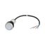 C22-DL-W-K10-24-P65 Illuminated pushbutton actuator, Flat, momentary, 1 N/O, Cable (black) with non-terminated end, 4 pole, 3.5 m, LED white, White, Blank, 24 V AC/DC, Be thumbnail 4