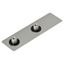 Mounting Kit for D41L, 1 x Aluminium protective plate, 2x Aluminium th D41L8013E thumbnail 2