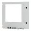 XTMPIX40FD-H550W600 Front door for IZMX40, fixed, HxW=550x600mm, IP55, grey thumbnail 3