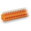 PCB terminal block push-button 1.5 mm² orange thumbnail 1