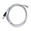 PRE WIRED CONNECT PUR 4W M12 FEMALE ELB STAINLESS NUT 5M HFREE (CT à 2 thumbnail 1