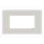 Frame - 1-gang / 4-modules - Niessen logo - S - Dune thumbnail 1