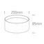 WHITE 30W CCTV UGR19 IP44 230V thumbnail 2