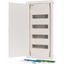 KLV-48HWP-SF Hollow wall compact distribution board, 4-rows, super-slim sheet steel door thumbnail 11
