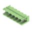 PCB plug-in connector, male header, open side, THT solder connection, 5.08 mm, Number of poles: 6, 90°, Solder pin length (l): 3.2 mm, tinned, Pale green, Box thumbnail 4