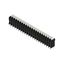 Printed circuit board terminals, 3.81 mm, Number of poles: 21, 180°, Solder pin length (l): 3.5 mm, black, PUSH IN with actuator, Clamping range, max. : 1.5 mm², Tube thumbnail 3