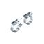 TLX S STEEL CLAMP 45DEG SCREW 2PCE - Fixing clips thumbnail 1