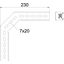MW 90 SL23 FT 90° installation angle for C-mesh cable tray 230x230 thumbnail 2