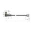 Actuator and Sensor Cable, PVC Connection Cable   WKC8T-30/TEL thumbnail 2