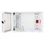 Data Homecabinet, 2-row, 26x TOOLLESS, 3x 230V, RAL9003 thumbnail 12