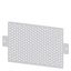 ALPHA 400/630/1250 DIN assembly kit mounting plate perforated with section cover H = 150 mm, thumbnail 2