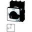 P1-25/EZ/N On-Off switch, P1, 25 A, centre mounting, 3 pole + N, with black thumb grip and front plate thumbnail 6