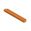 PCB plug-in connector, female header, Inverted flange, THT solder connection, 5.08 mm, Number of poles: 24, 90°, Solder pin length (l): 3.2 mm, tinned, orange, Box thumbnail 4