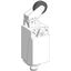 Miniature Safety RFID switch, unlimited pairing enabled, Daisy-chain + thumbnail 52