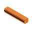 Printed circuit board terminals, 5.00 mm, Number of poles: 18, 90°, Solder pin length (l): 3.5 mm, tinned, orange, PUSH IN with actuator, Clamping range, max. : 2.5 mm², Box thumbnail 2