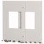 XMIX16F0802C Front cover, 2x IZMX16, fixed mounted design, W=800mm thumbnail 1