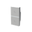 Rocker cover dimmer symbol - 1M - Silver thumbnail 2