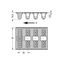THR male header 1.0 x 1.0 mm solder pin straight black thumbnail 2