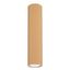 CYLINDRICAL TUBE WITH VERTICAL GROOVING, GOLD COLOUR, CARBON SERIES thumbnail 3