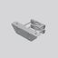 Truss L 346 B 235 H 90 d 95 colour: silver thumbnail 2