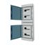 Surface Mounted Board, IP65, IK08, 4-rows 48 modules without screw ter thumbnail 9